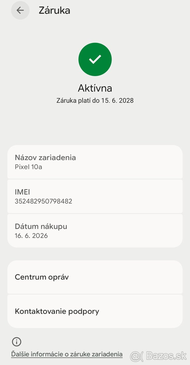 Google Pixel 10a 5G 8GB/128GB - 5