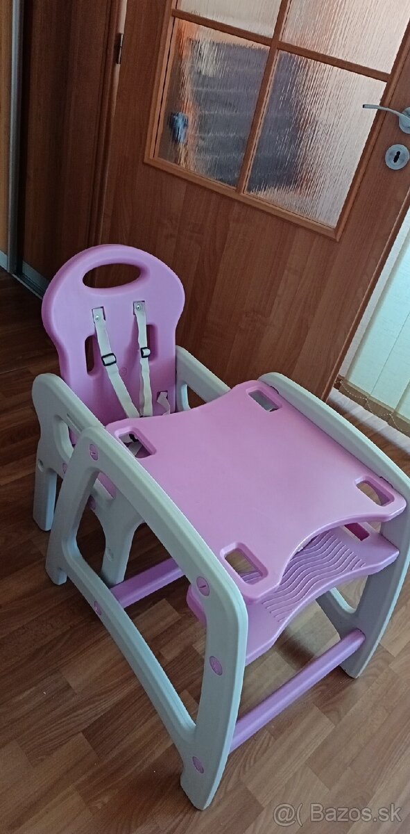 Detská jedálenská stolička 3v1 - 5