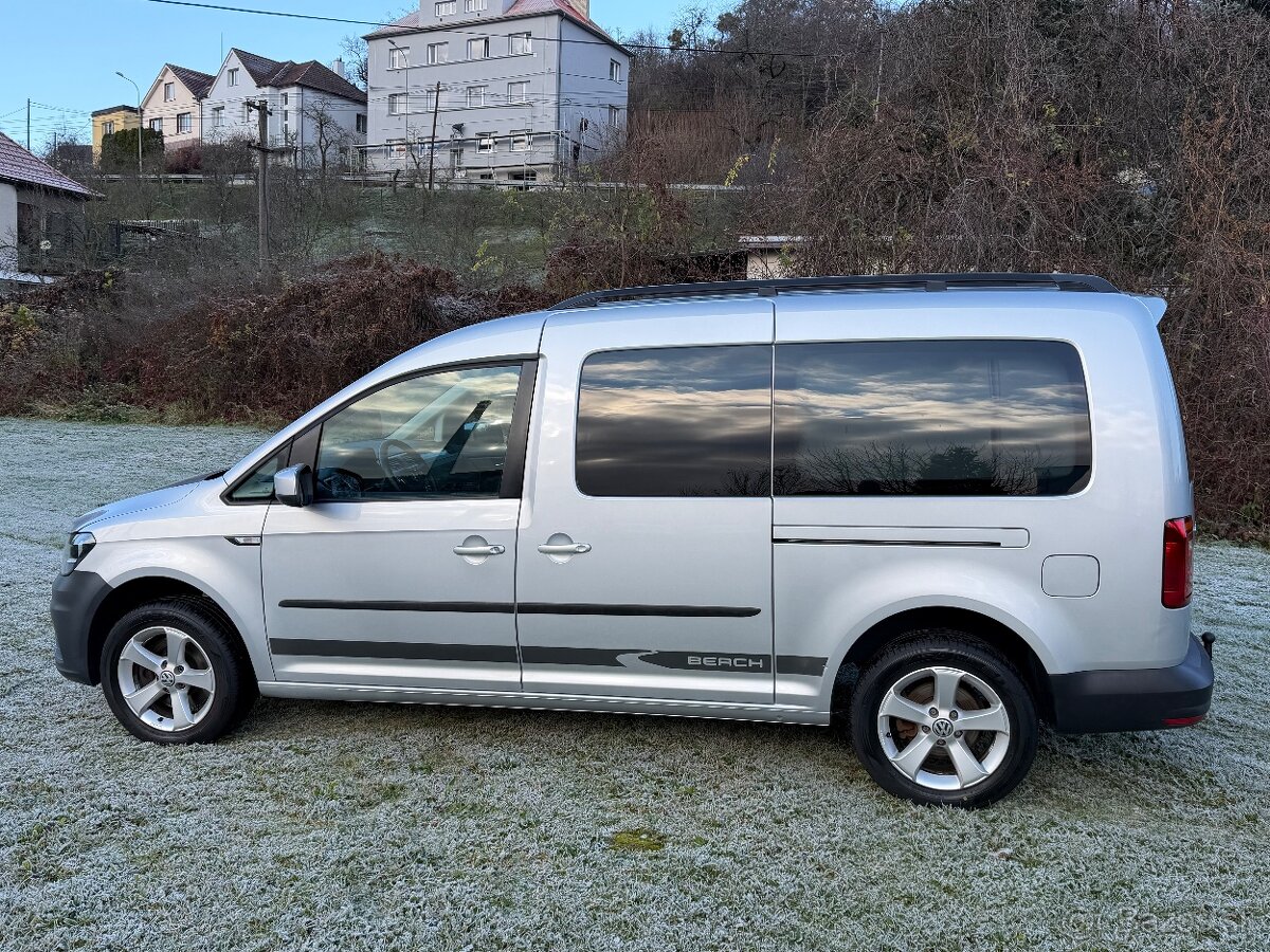 VW CADDY 1,4 TSI BEACH - 92 KW, TAŽNÉ, PARK. SENZORY - 5