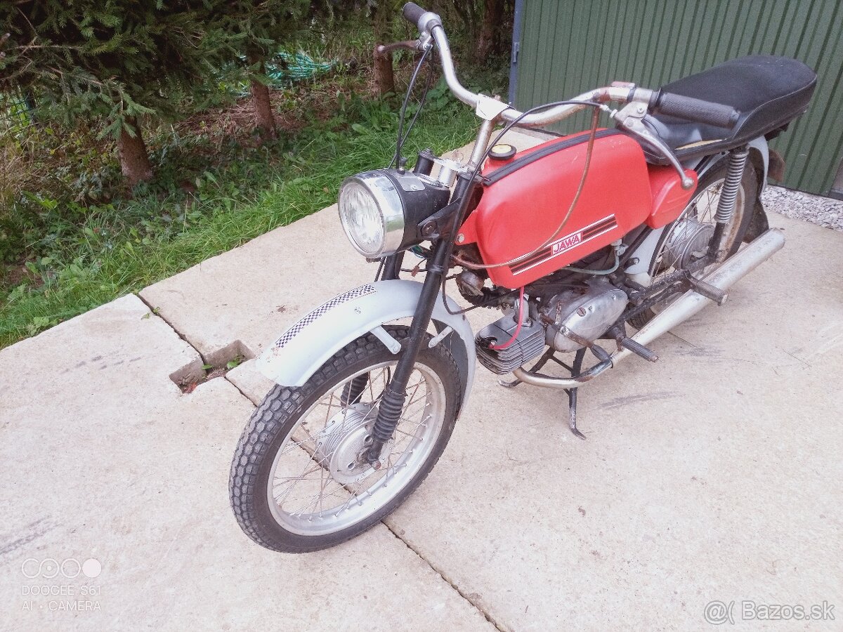 Jawa mustang bez dokladov