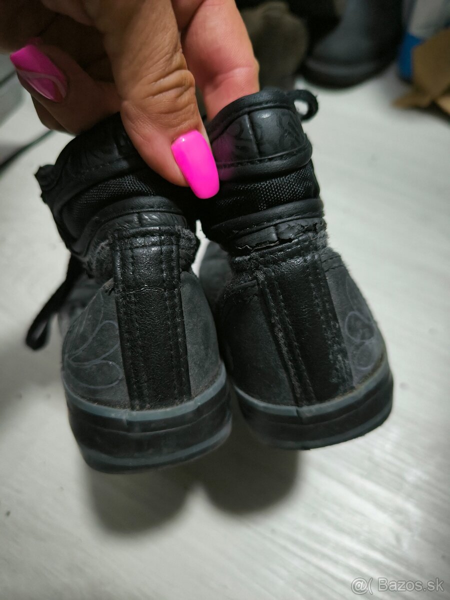 Moderné kotníkové topánky z Rakúska,v 36, nosené párkrát moj - 5