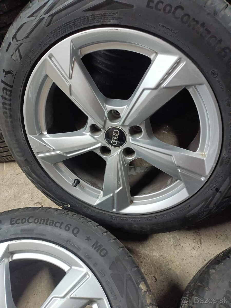 4ks alu disky orig. Audi 5x112 R18 letné 6mm 225/55 r18 - 5