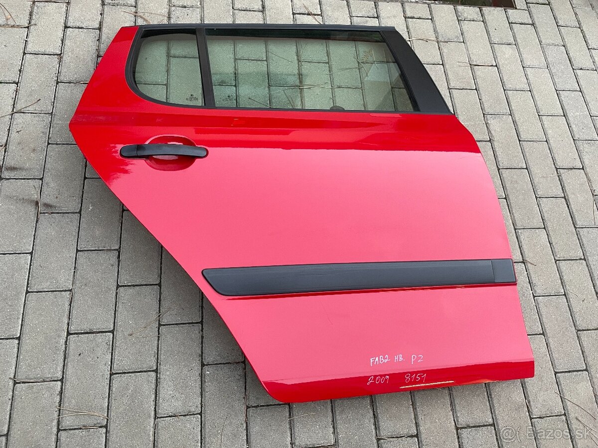 škoda fabia 2 dvere blatnik zrkadlo svetlo čelo vystuha - 5