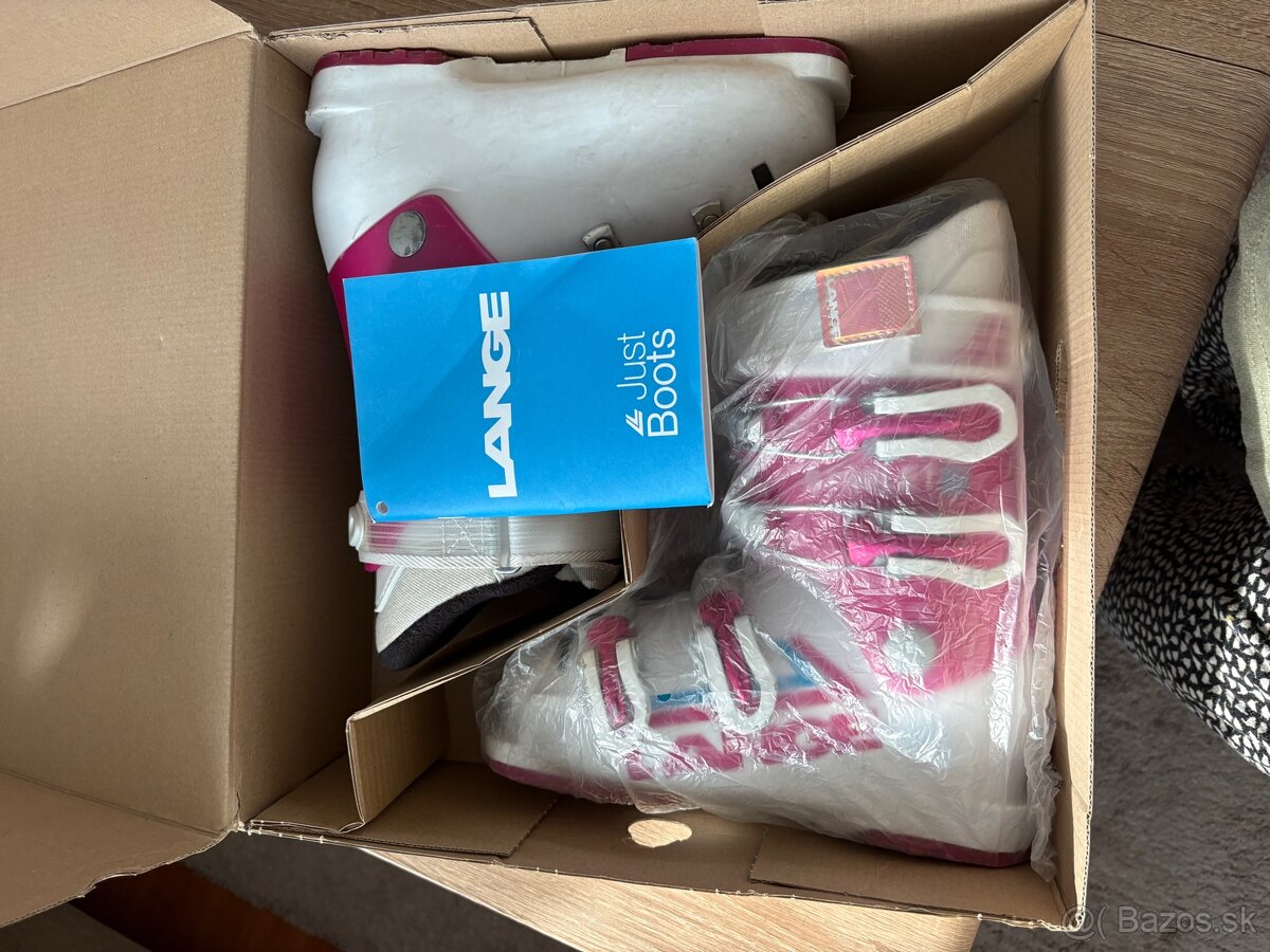 Detské lyžiarky Lange starlet 60 MP 205 velkost 32 - 5