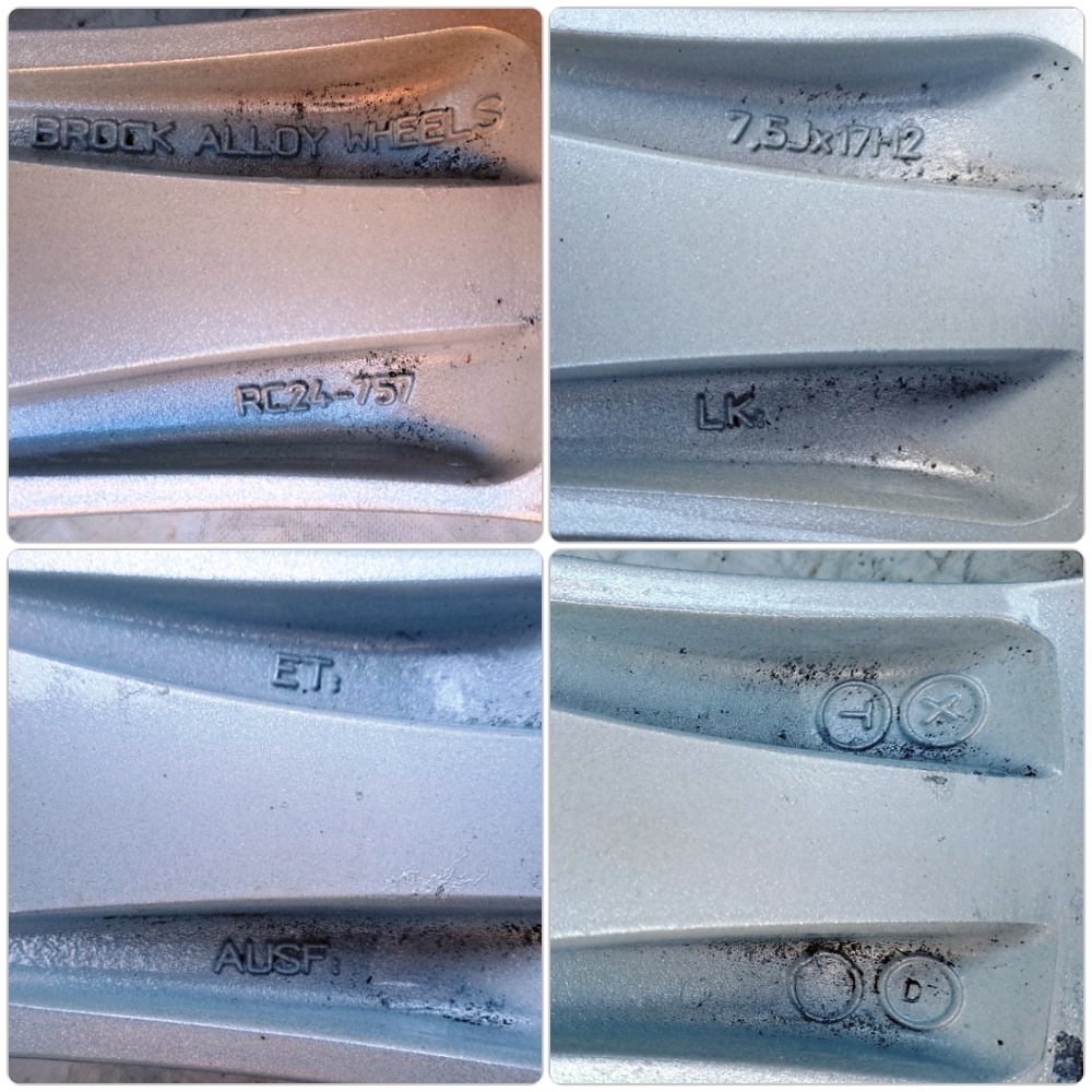 5x120 R17 BMW 5 Lúč + Pneu 235 55 R17 6mm - 5