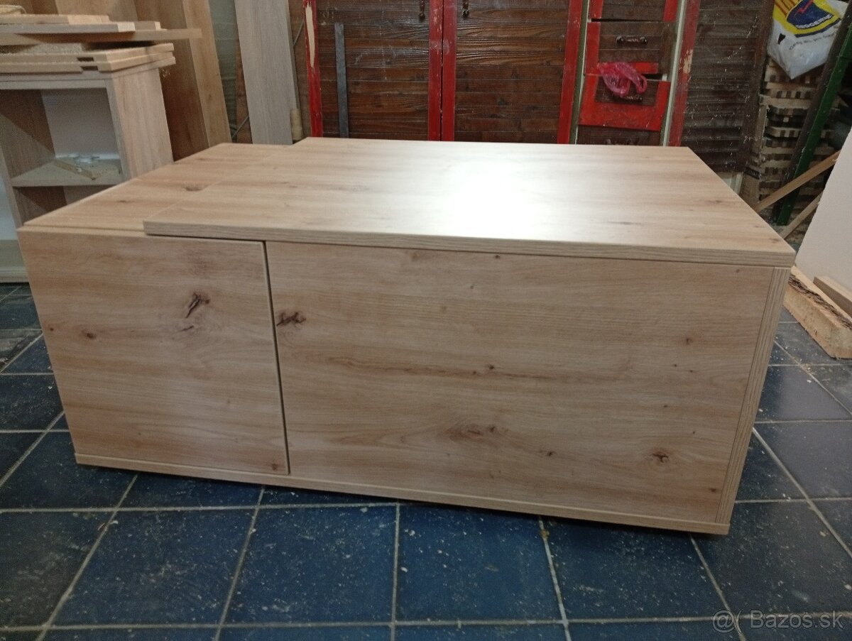 Nový konferenčný stolík od stolára - 5