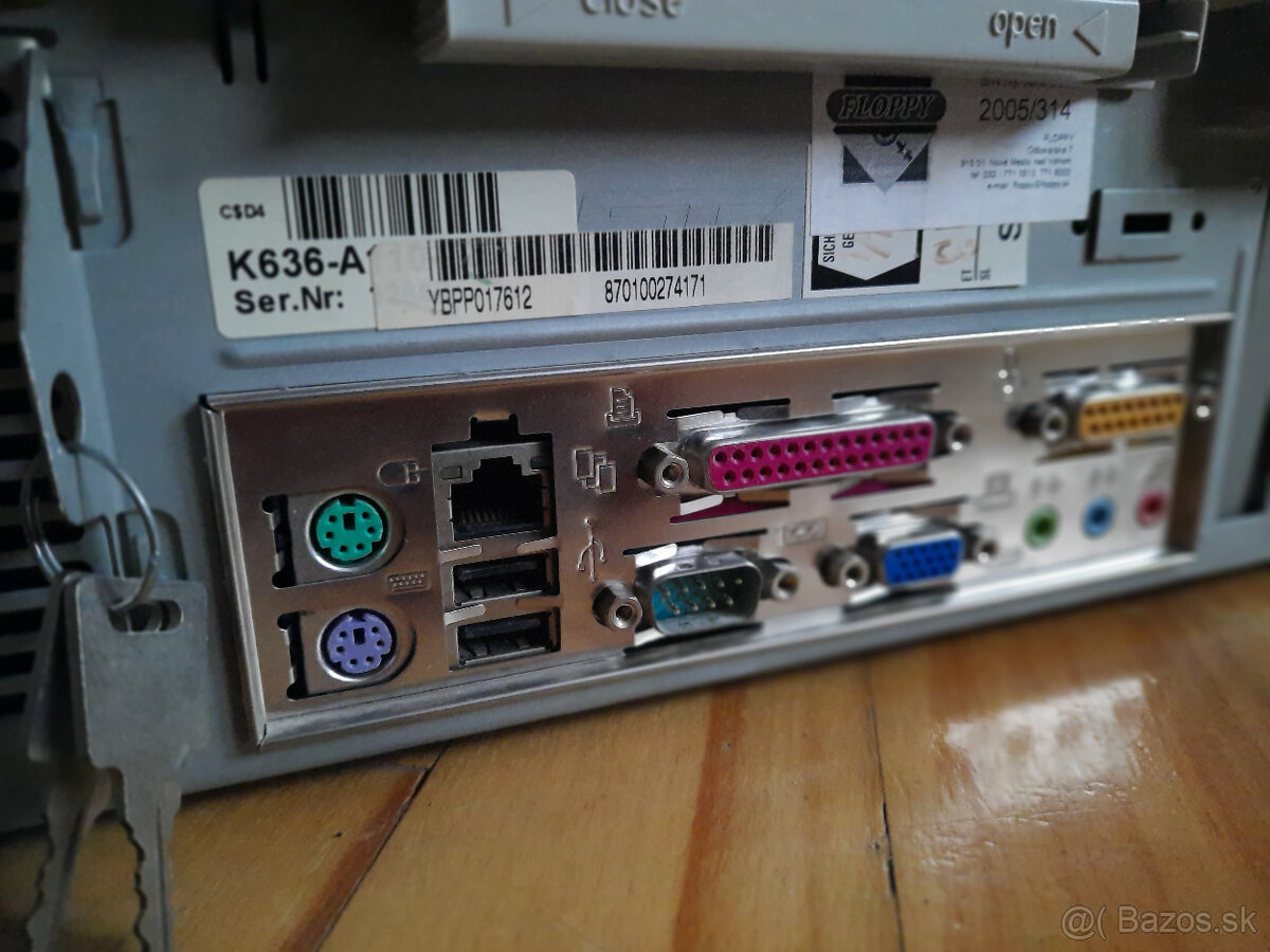 Retro PC Fujitsu Siemens Pentium 3 Windows 98 - 5