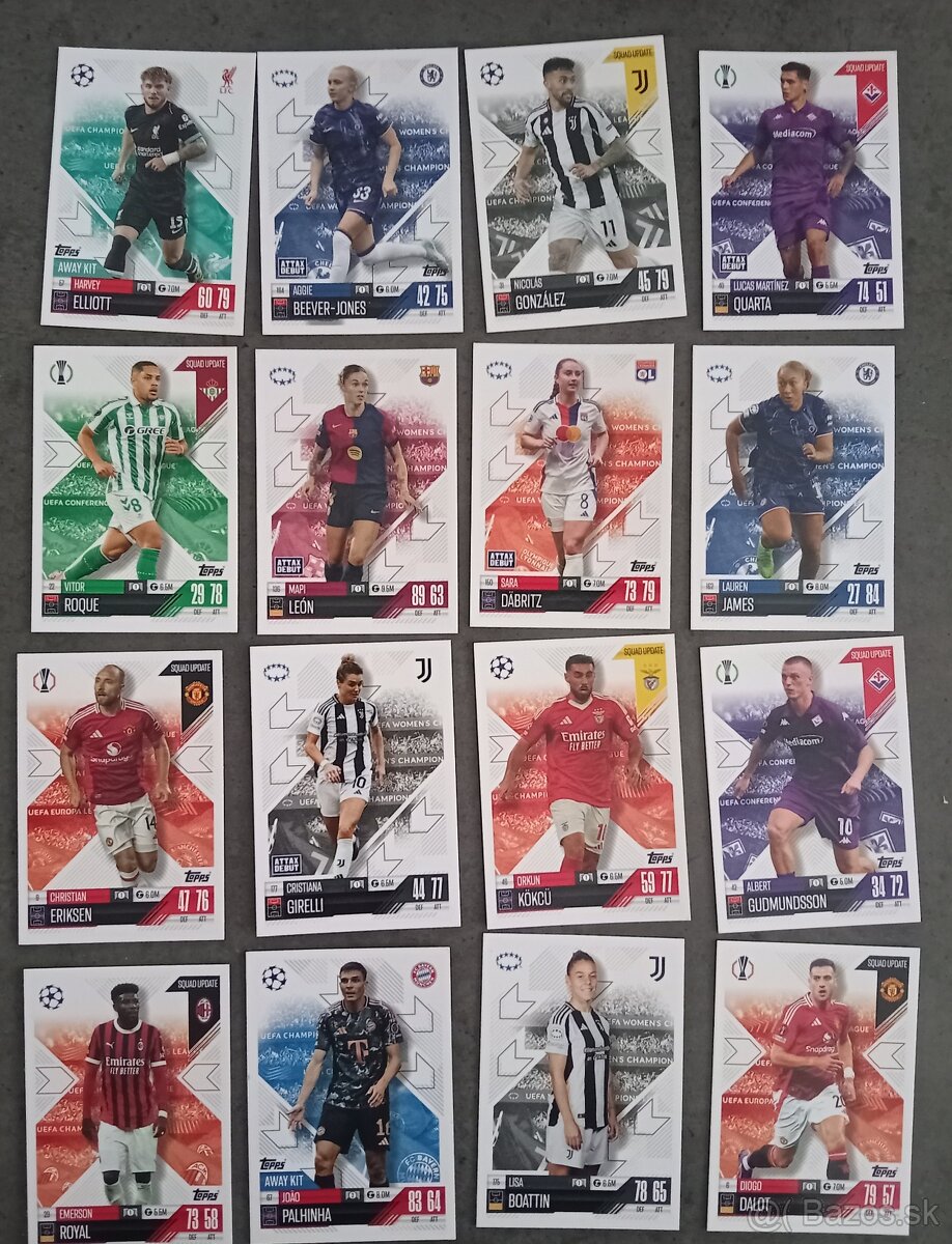Kartičky Match Attax extra - 5