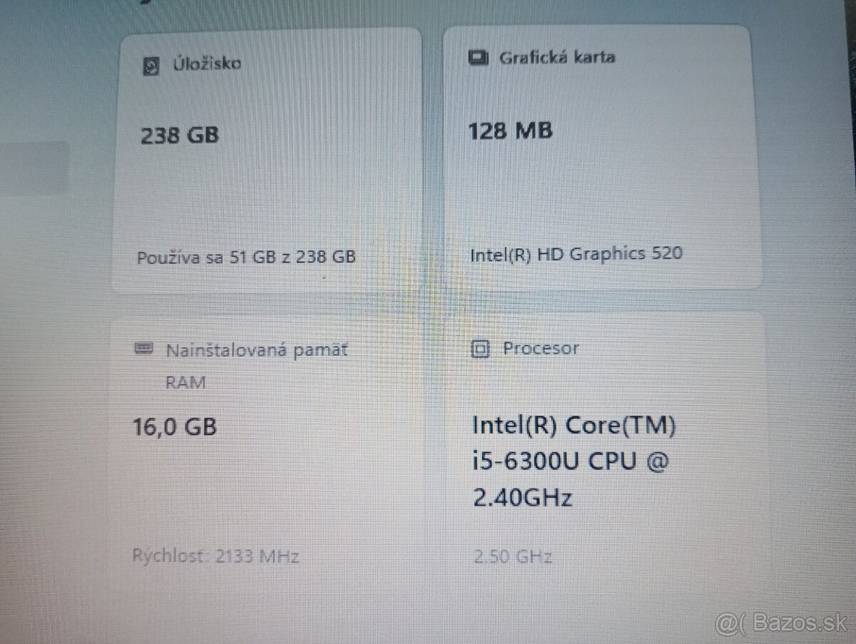 Lenovo Thinkpad T470 + Intel core i5 + 16gb ram + Win11 - 5