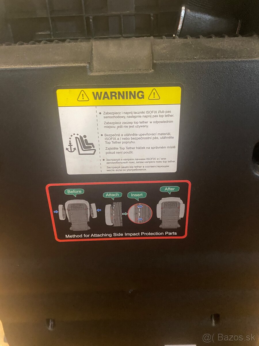 DETSKA Autosedacka COLETTO s ISOFIX - 5