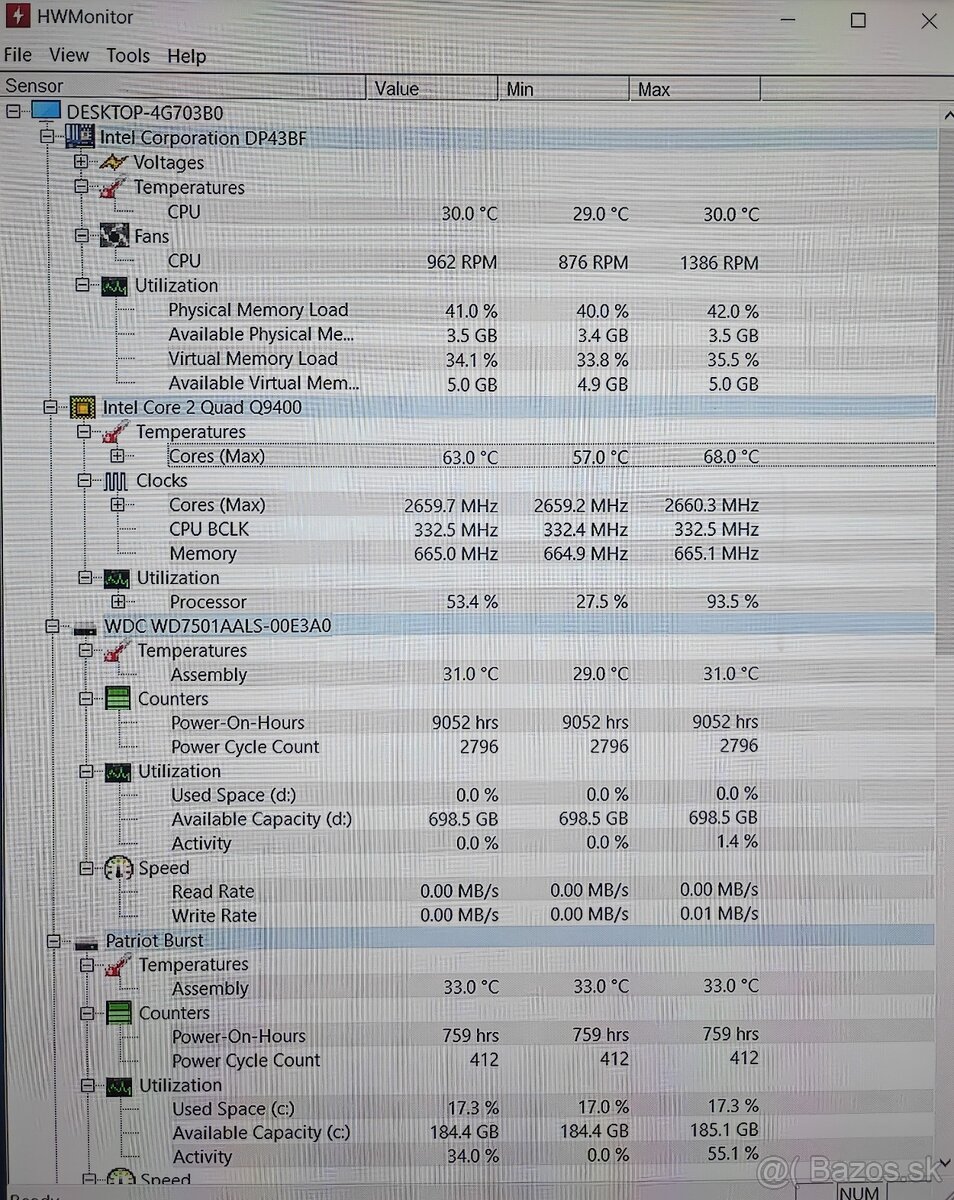 Intel Q9400 6GB GTX460 SSD - 5