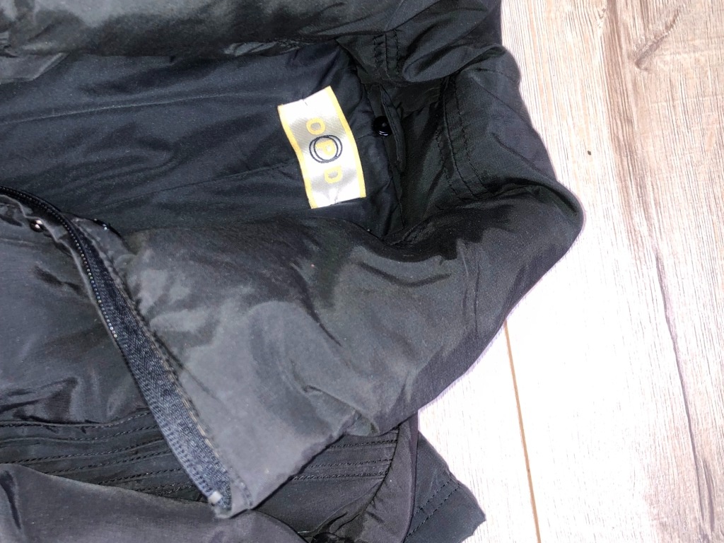 tepla bunda, husacie paperie,vel M - 5