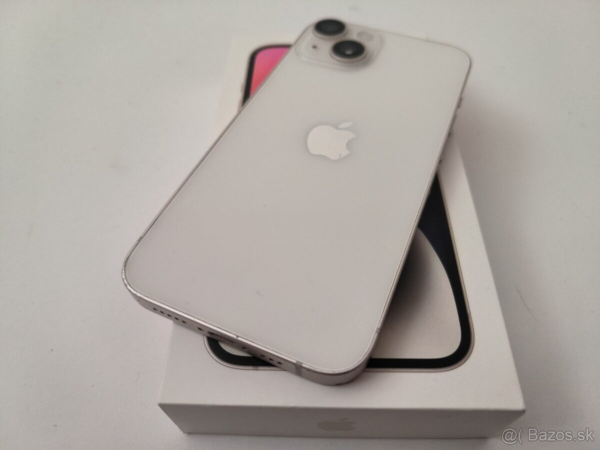 apple iphone 14 128gb Starlight / Batéria 100% - 5