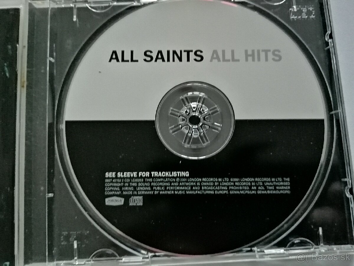 CD ALL SAINTS all hits - 5