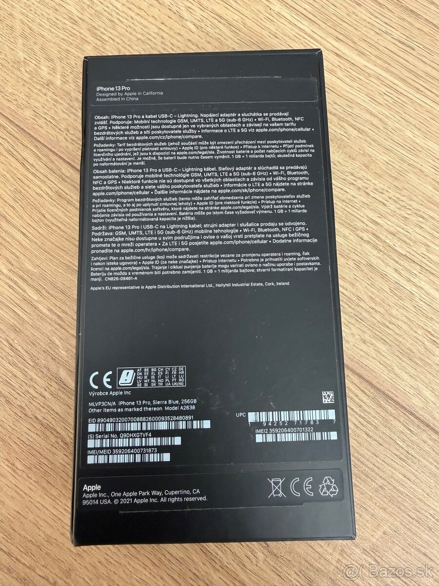 iPhone 13 Pro 256GB Sierra Blue - 5