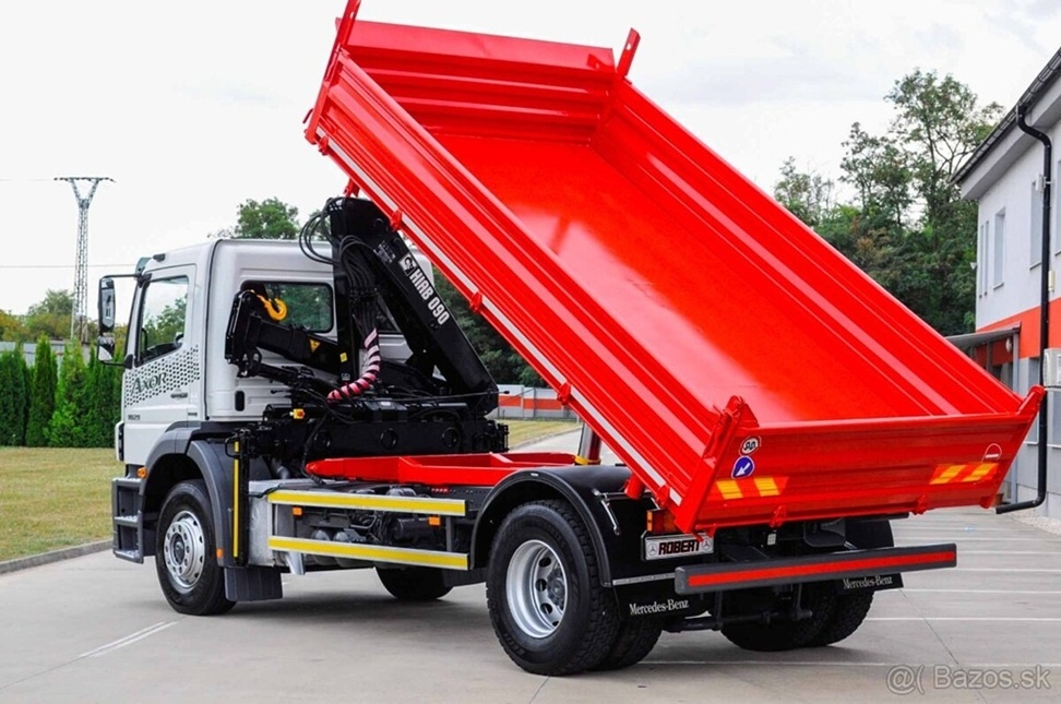 MERCEDES AXOR 1829 TROJSTRANNÝ SKLÁPAČ HYDRAULICKÁ RUKA EU-4 - 5