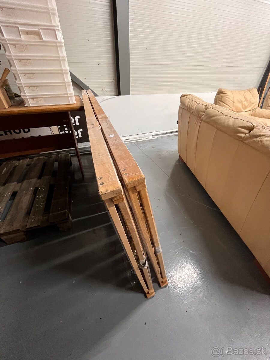 ZNÍZENÁ CENA Manželská postel z masívu - 5