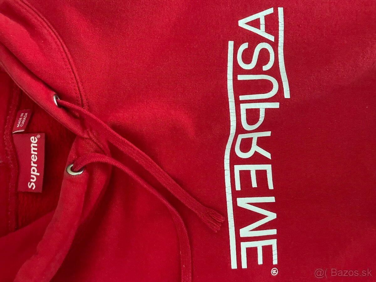Supreme červená mikina - 5