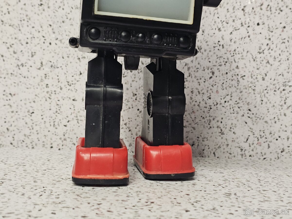STARÁ HRAČKA TELEVÍZNY SPACE ROBOT NA BATÉRIE - 5