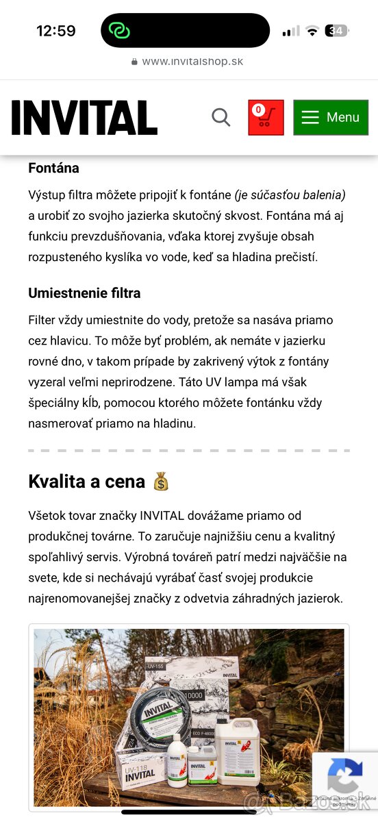 jazierková UV lampa - 5