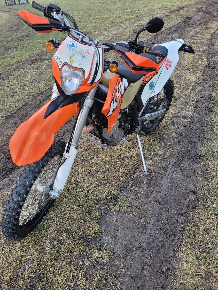 KTM EXC 400 doklady, smerovky, el. štartér
