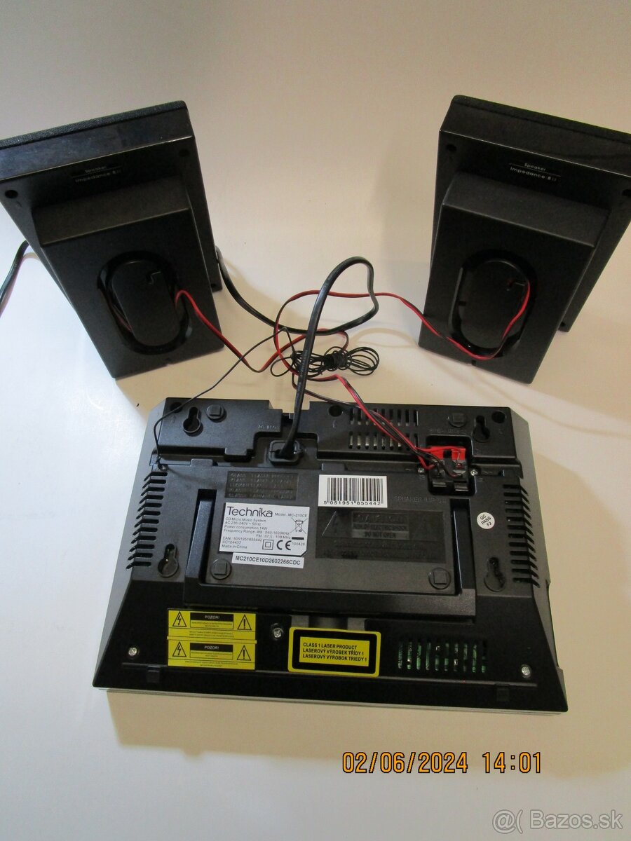 PREDAM RADIO-CD TECHNIKA MC 210CE za 15€ - 5