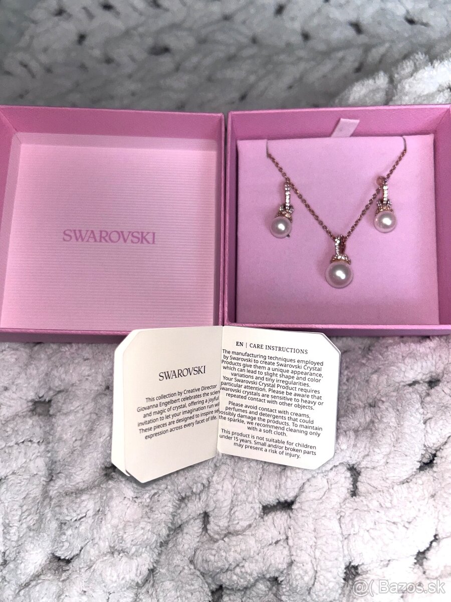 Swarovski set náušnice + náhrdelník - 5