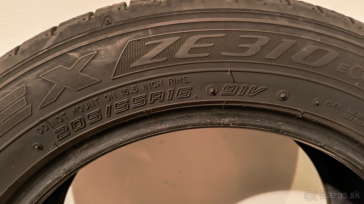 letné pneu 5 mm dezén - 5