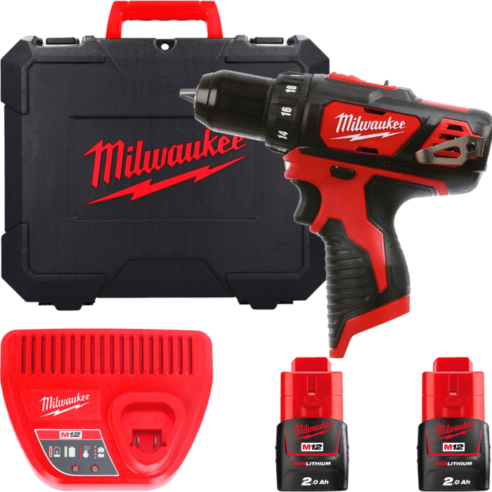 Milwaukee aku vŕtačka / skrutkovač M12 BDD-201C - 5