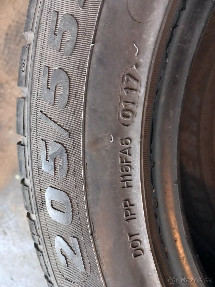 Predám sadu letných PNEU 205/55 R16 - 5