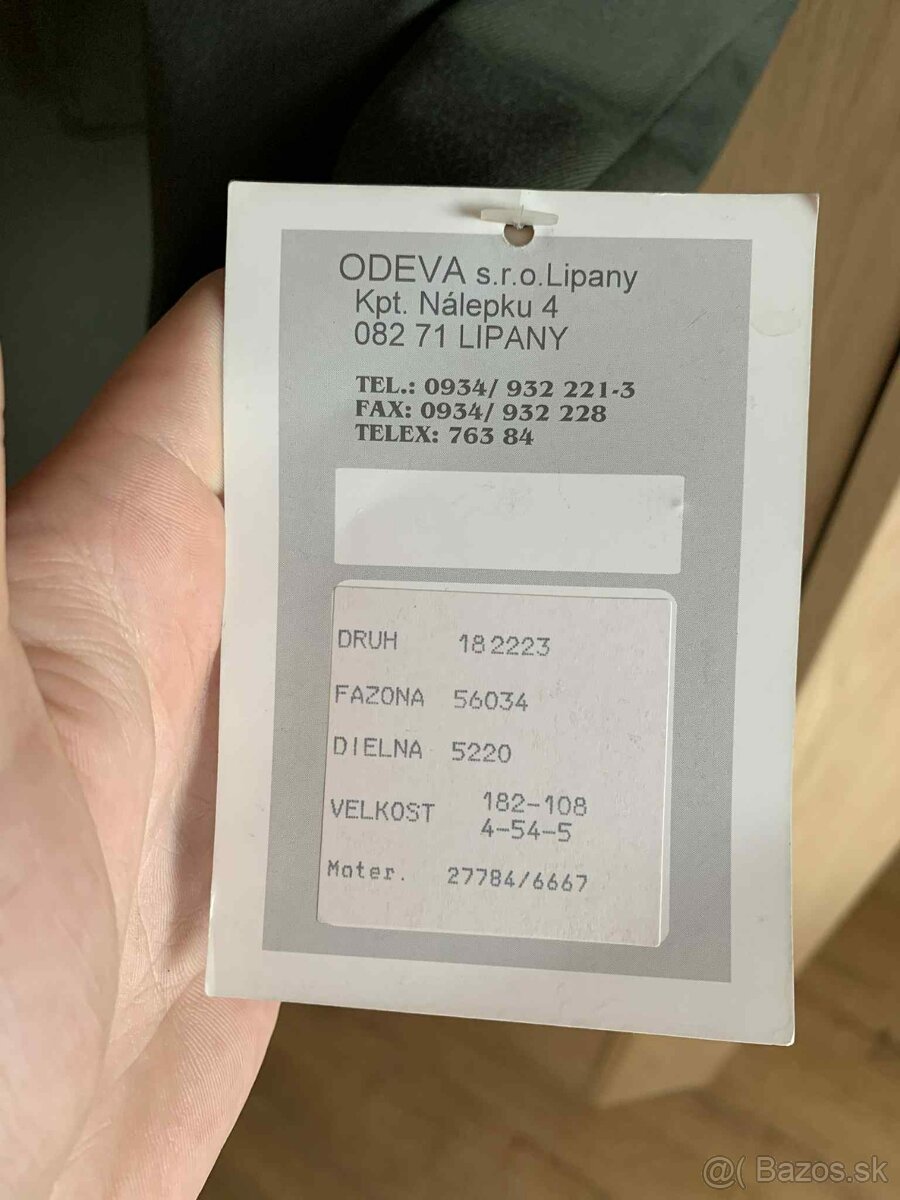 Poľovnícke sako – ODEVA Lipany - 5