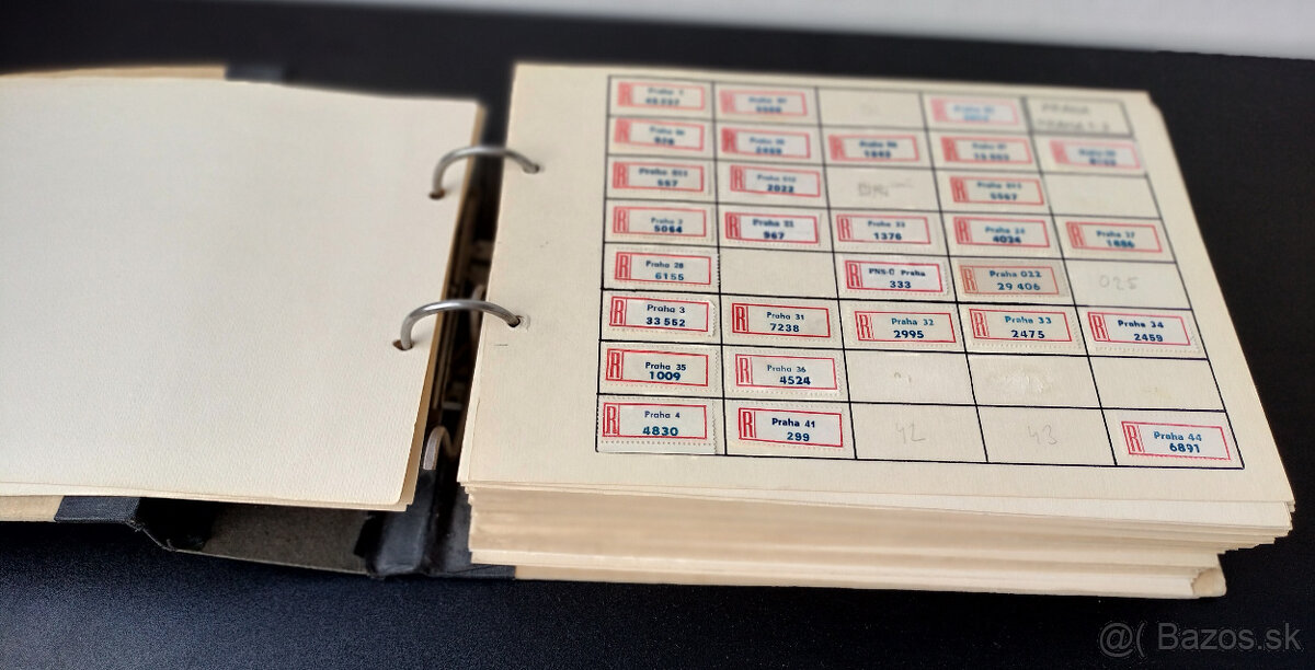 R-nálepky ČSSR v albume + R-nálepky, spolu cez 3000 nálepiek - 5