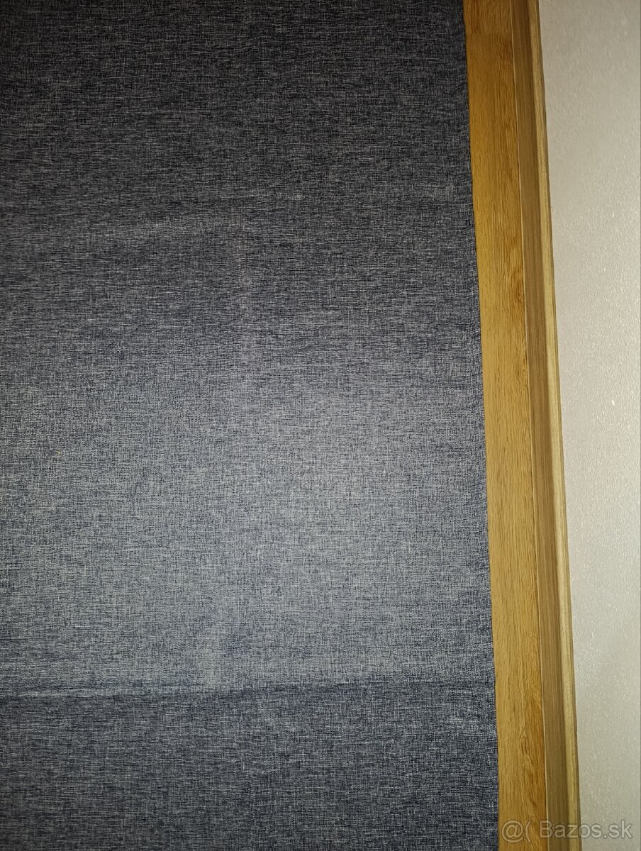 Sivé závesy 2 ks 136x269 cm - 5