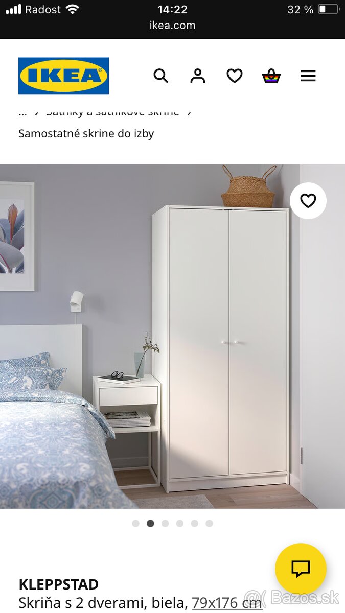 Skriňa IKEA Kleppstad - 5