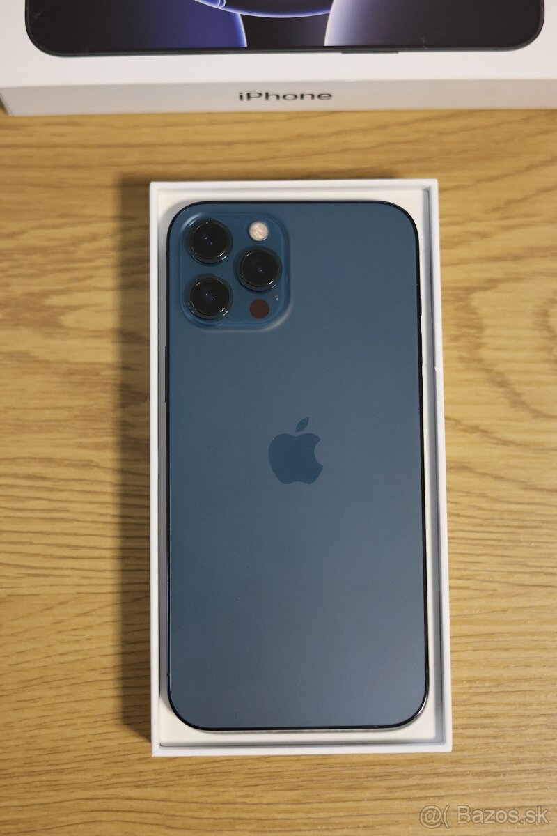 Apple iPhone 12 Pro Max 512GB – Pacific Blue – TOP stav - 5