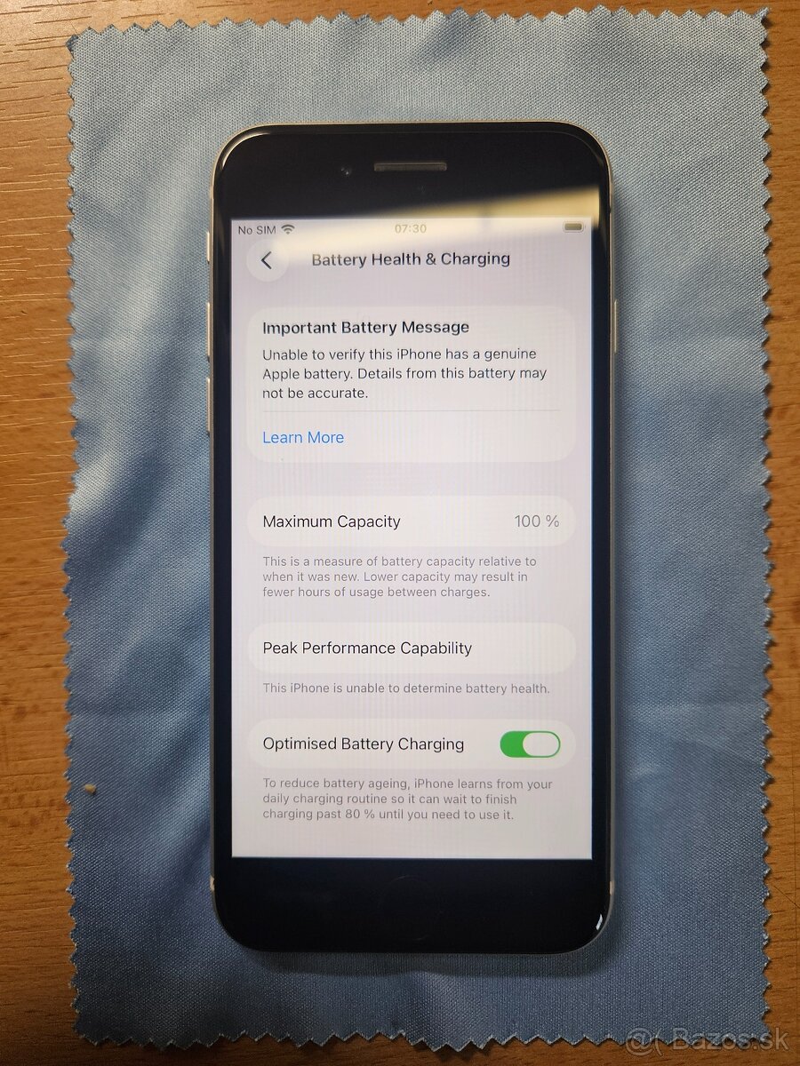 100%🔋 iPhone SE 2020 128gb - 5