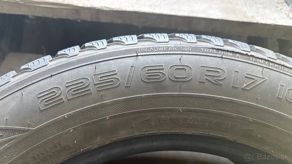 225/60R17. Zimne 4ks - 5