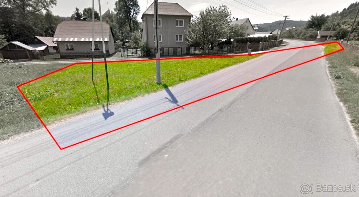 Korňa – POZEMOK 351 m2 na PARKOVANIE/GARÁŽ/PRÍSTREŠOK - 5