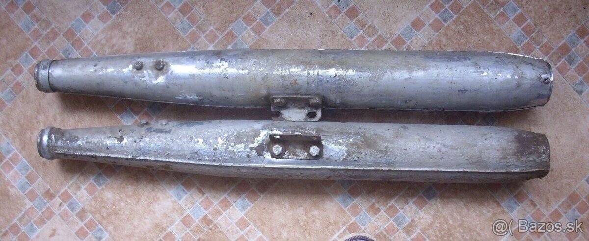 2x výfuk na jawa 250-350 - 5