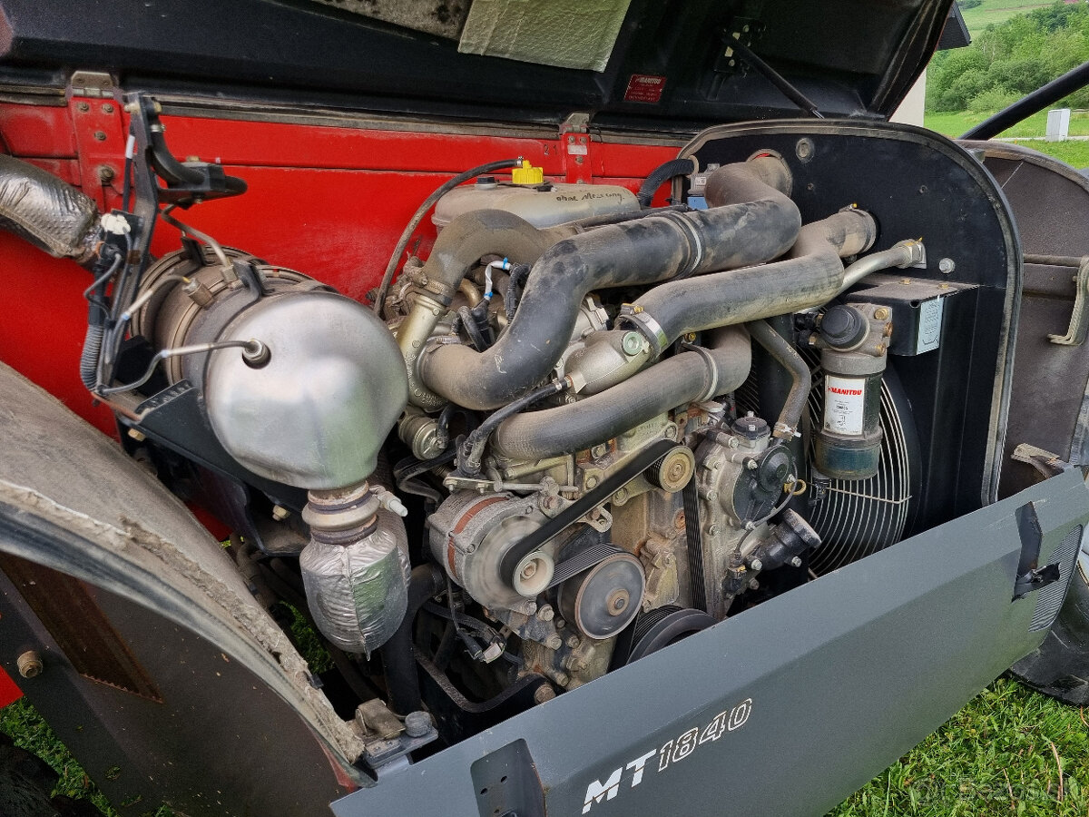 Teleskopický manipulátor Manitou MT1840 18 metrov - 5