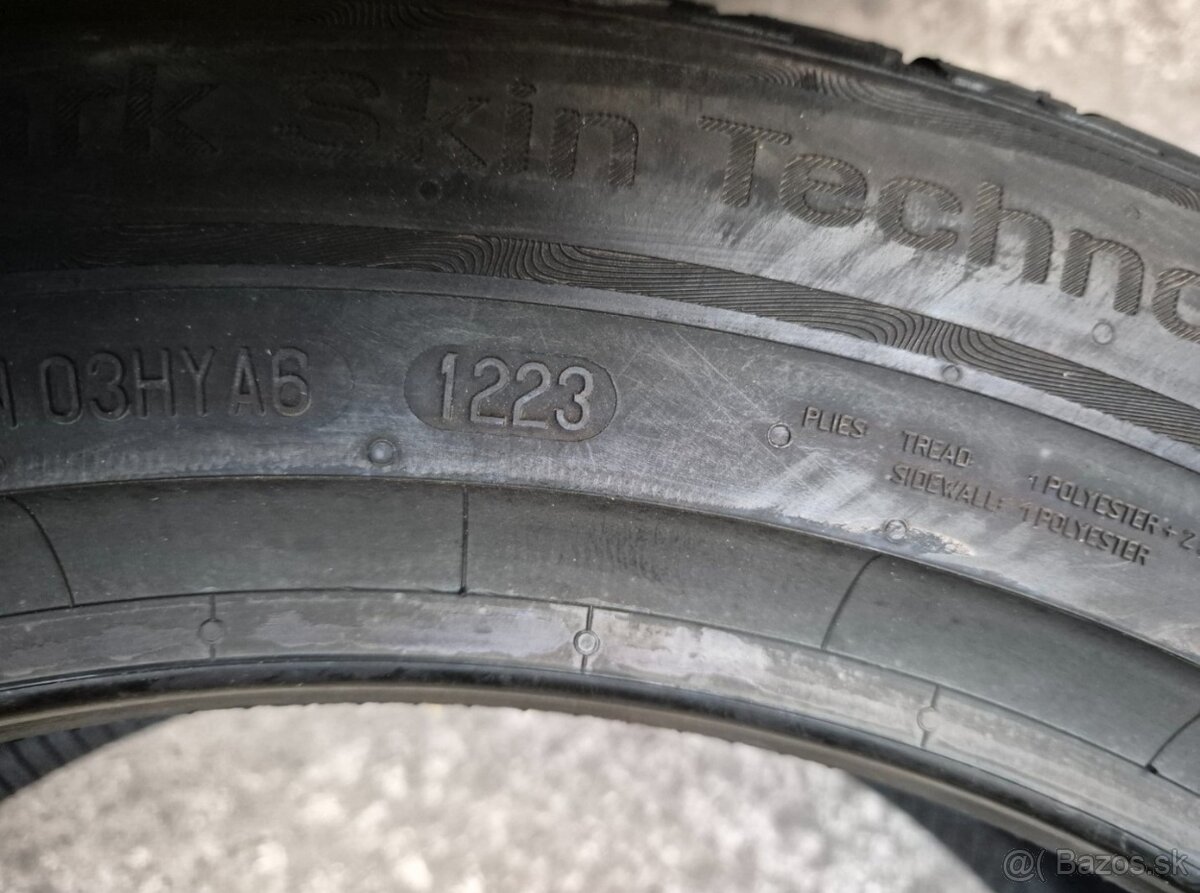 215/55 r18 letné 2 ks UNIROYAL - nejazdené - 5