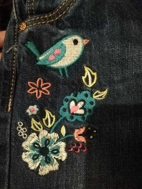 Detské rifle s vtáčikmi veľkosť 98 - 5