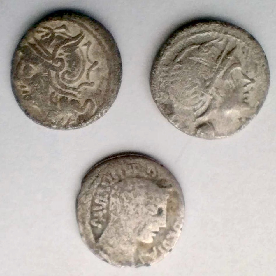 Predám strieborné rímske denáre z obdobia republiky - 5