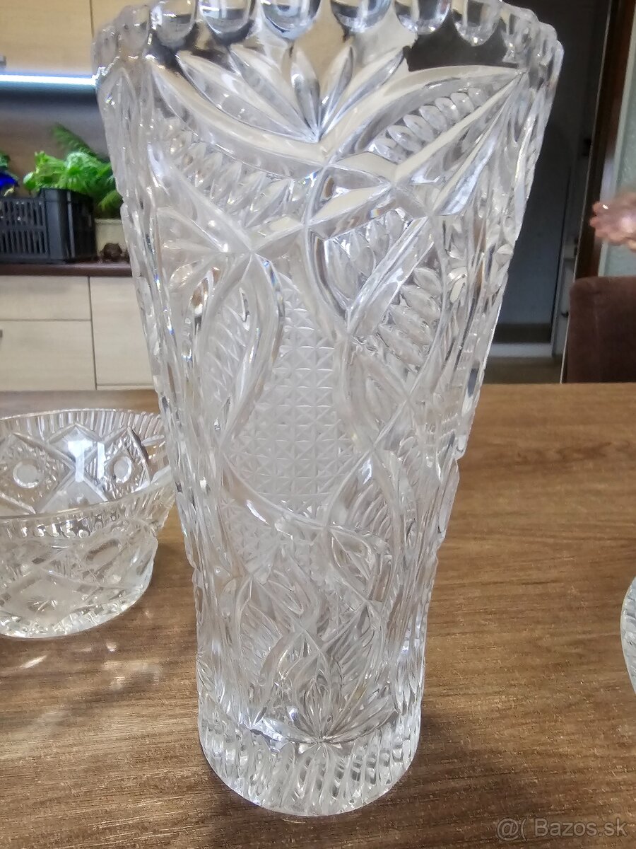 Brúsené sklo. Kryštál. - 5