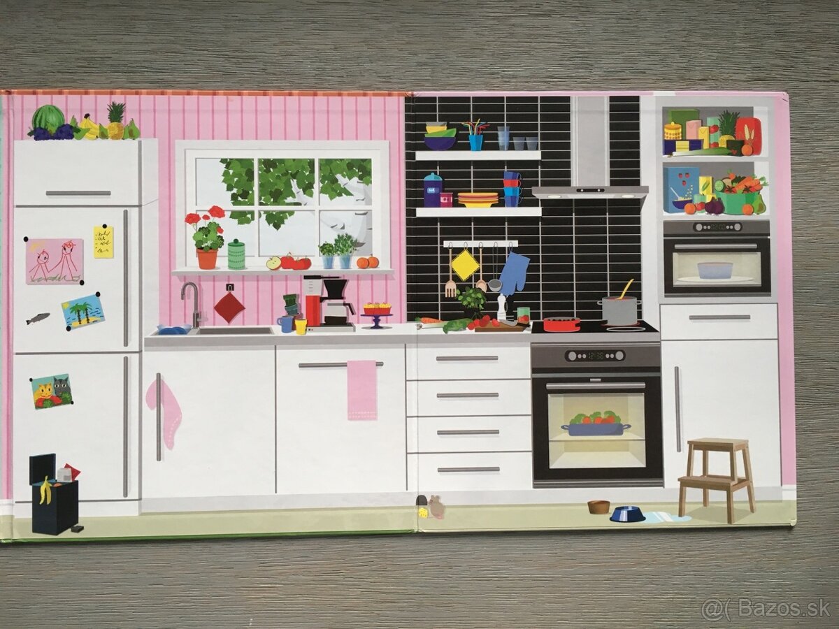 Nábytok pre bábiky + kartónový dom - 5