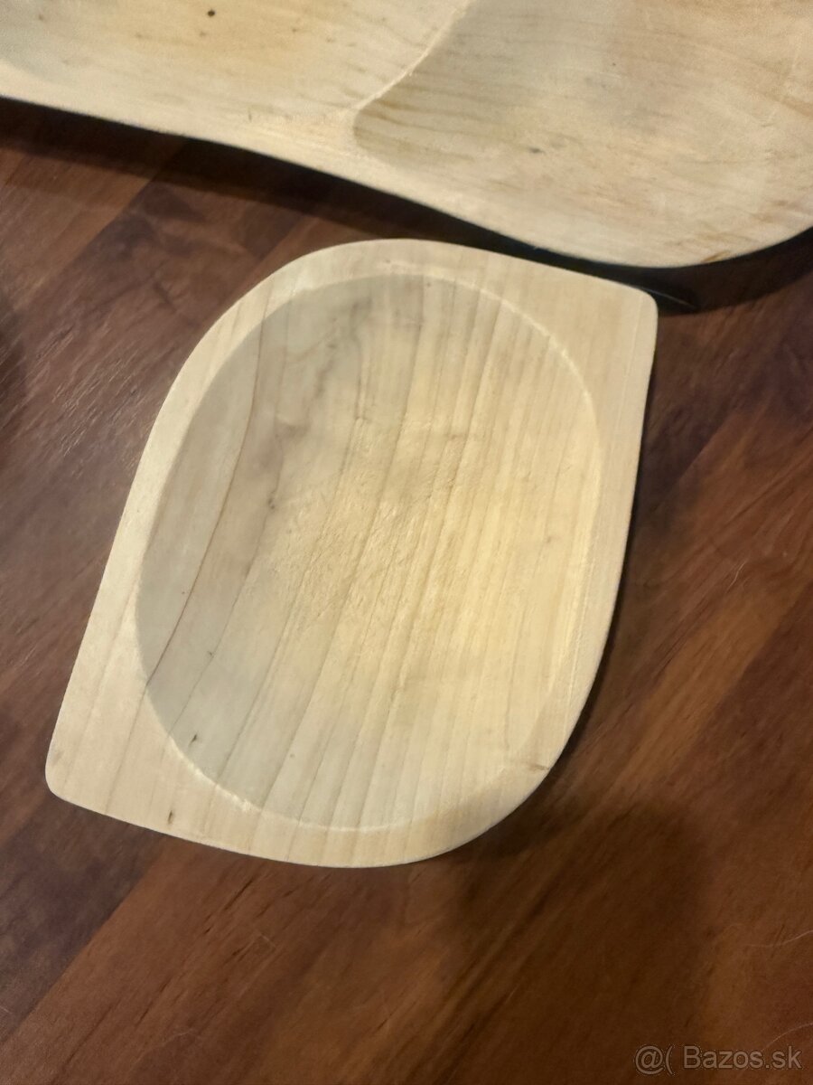 Veľká drevená misa a misky - 5