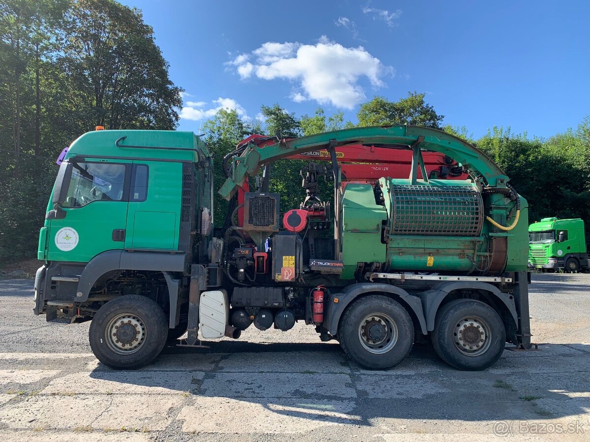 Štěpkovač MAN - JENZ 6x4 /8148/ - 5