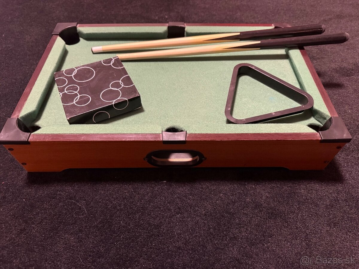 Detský drevený biliard - 5