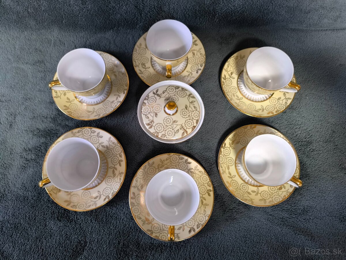 porcelánové sety na kávu - 5