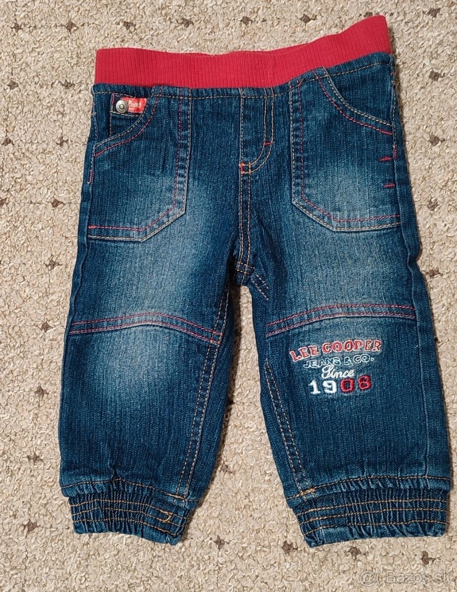 Teplá súprava C&A a podšité rifle Lee Cooper - 5